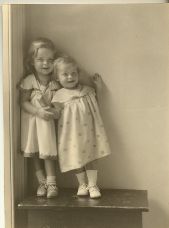 Solveig and Rosamond, ca. 1934
Photograph, 8 11/16 x 6 5/16 inches