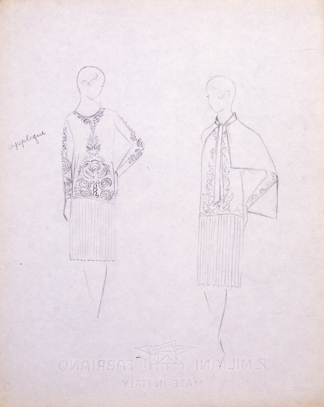 Dress(detail), ca. 1925-30 Cat. 12
