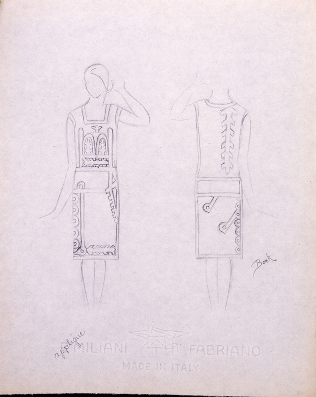 Dress(detail), ca. 1925-30 Cat. 16